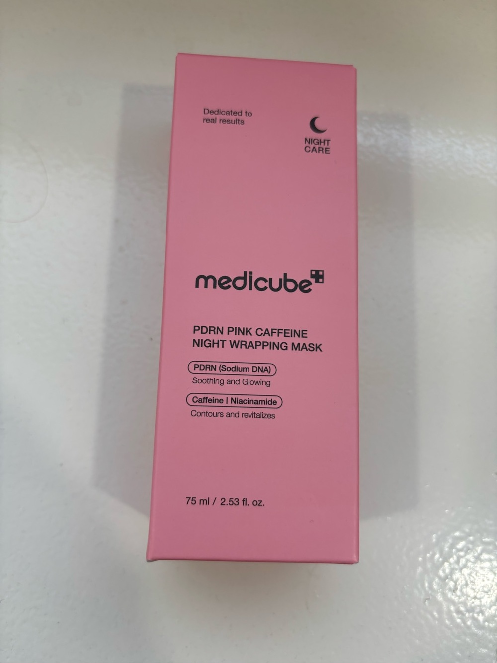 medicube PDRN Pink Caffeine Night Wrapping Mask - Pink